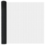 Clôture en fil soudé avec 13 poteaux gris 1x100 m acier V0726 Vetonek