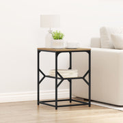 Mesa Lateral de Roble Artesanal 41x40x60 cm de Madera Ingenierizada V8794 Vetonek