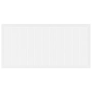 Comedor Jardín 7 Piezas con Cojines Blanco Poliratán V6752 Vetonek