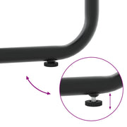 6 Piece Garden Dining Set with Steel Cushions and Synthetic Rattan V1590 Vetonek