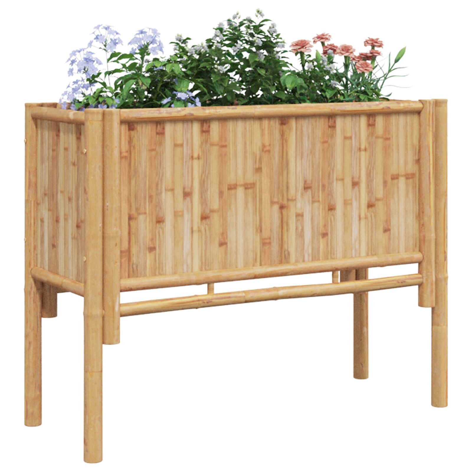 Garden Raised Bed 90x35x70 cm Bamboo V7806 Vetonek