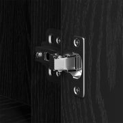 Bureau en chêne noir 100x49x75 cm Bois travaillé V2022 Vetonek