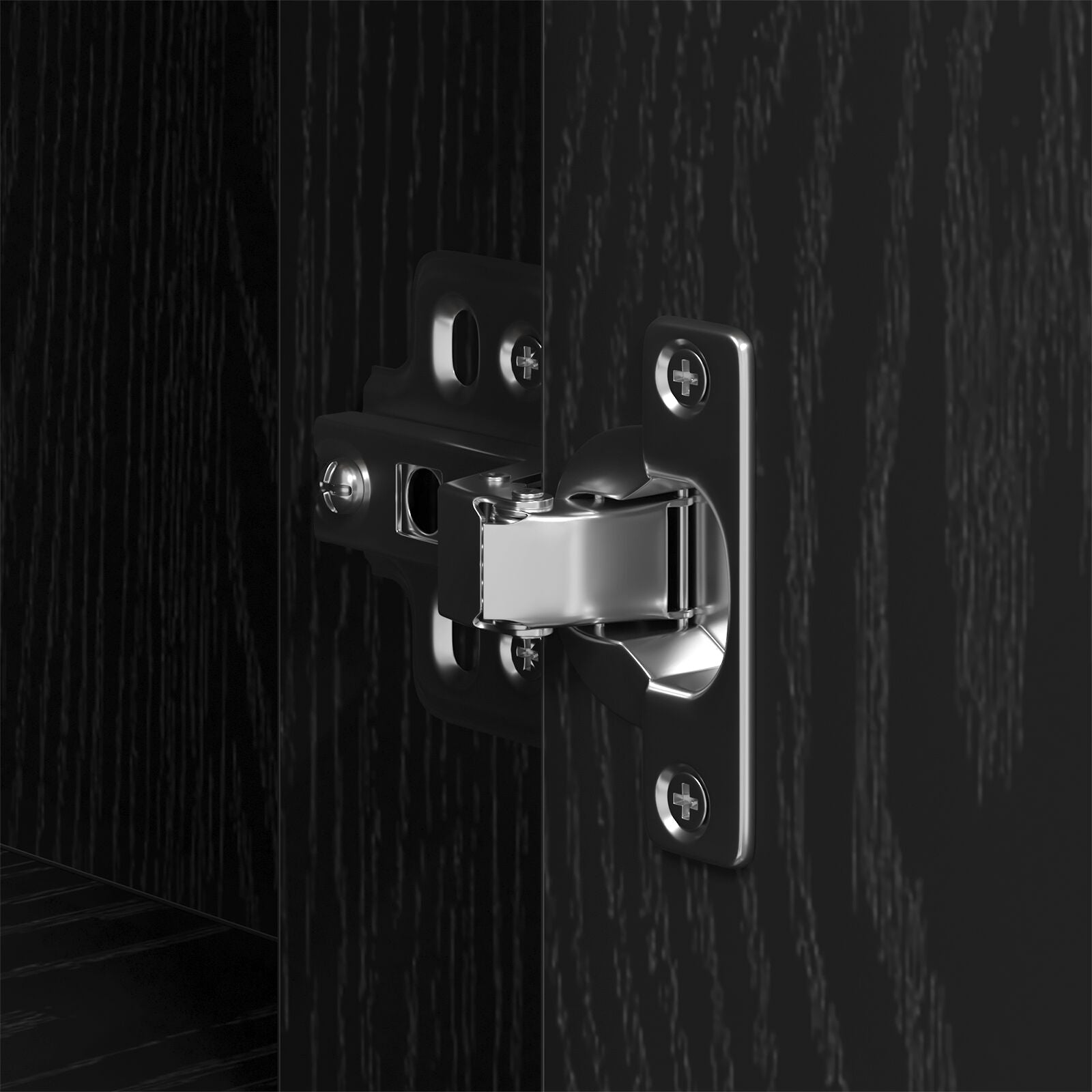 Bureau en chêne noir 100x49x75 cm Bois travaillé V2022 Vetonek