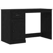 Bureau avec rangement chêne noir 50x115x75 cm aggloméré V2220 Vetonek