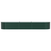 Huerto Elevado Verde 320x80x44 cm de Acero Galvanizado V3573 Vetonek