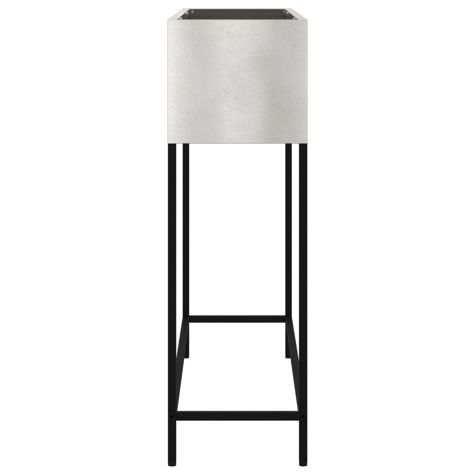 Jardinera Elevada 100x26x82 cm Acero Inoxidable V9685 Vetonek