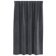 Blackout Curtains with Top Tape 2 pieces of Light Gray Velvet V3495 Vetonek