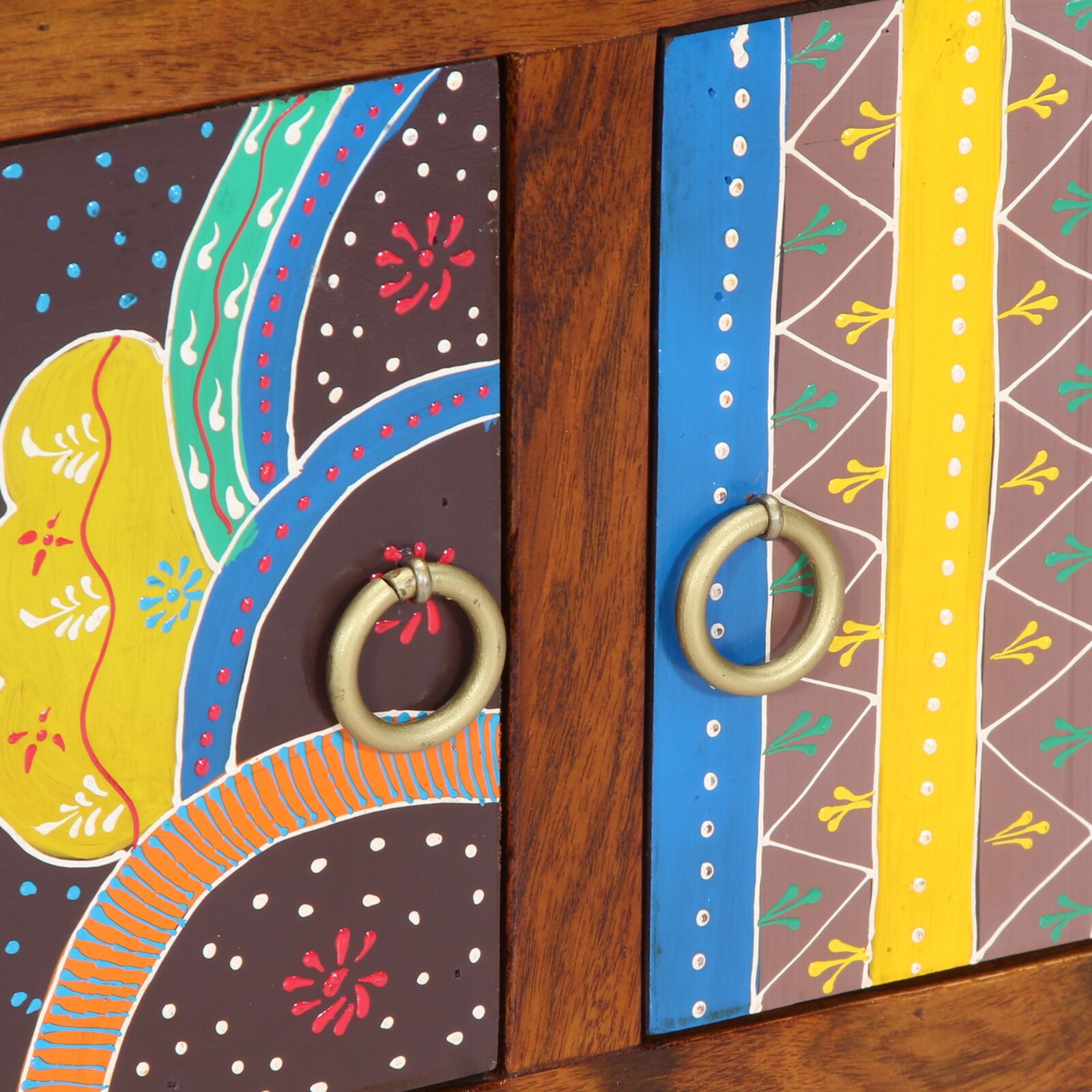 Armario para zapatos 90x35x55 cm de madera maciza de acacia V6145 Vetonek