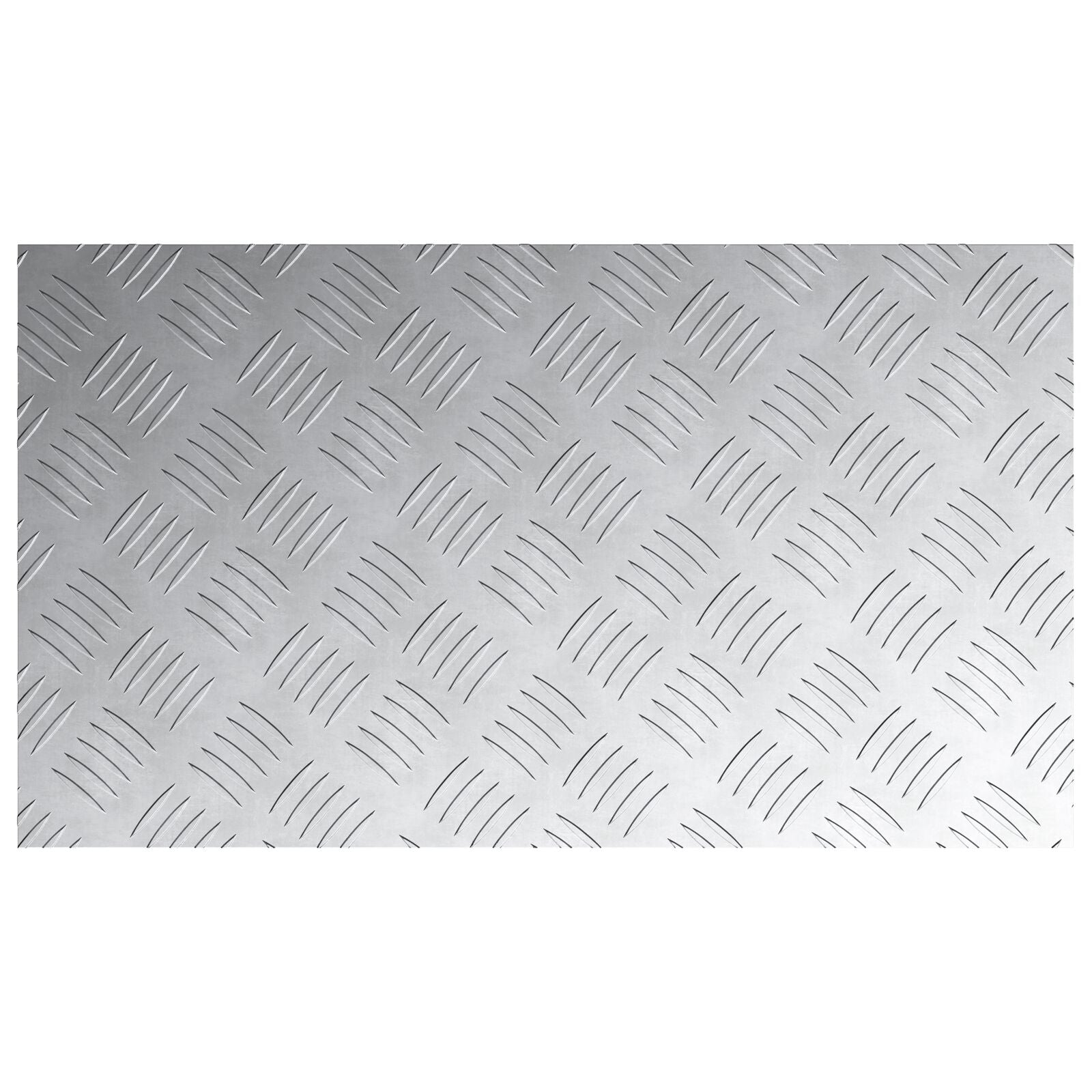 Assiettes en aluminium à carreaux 4 pièces antidérapantes 70x40 cm V7370 Vetonek