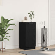 Zapatero Negro Roble 30x35x70 cm Madera V1766 Vetonek