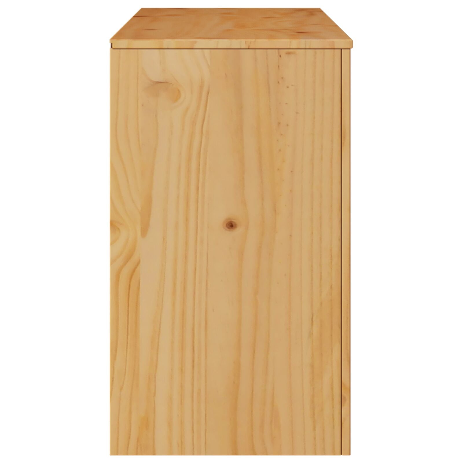 Cómoda ""DRAMMEN"" 111x43x73,5 cm de Madera Sólida de Pino V7064 Vetonek