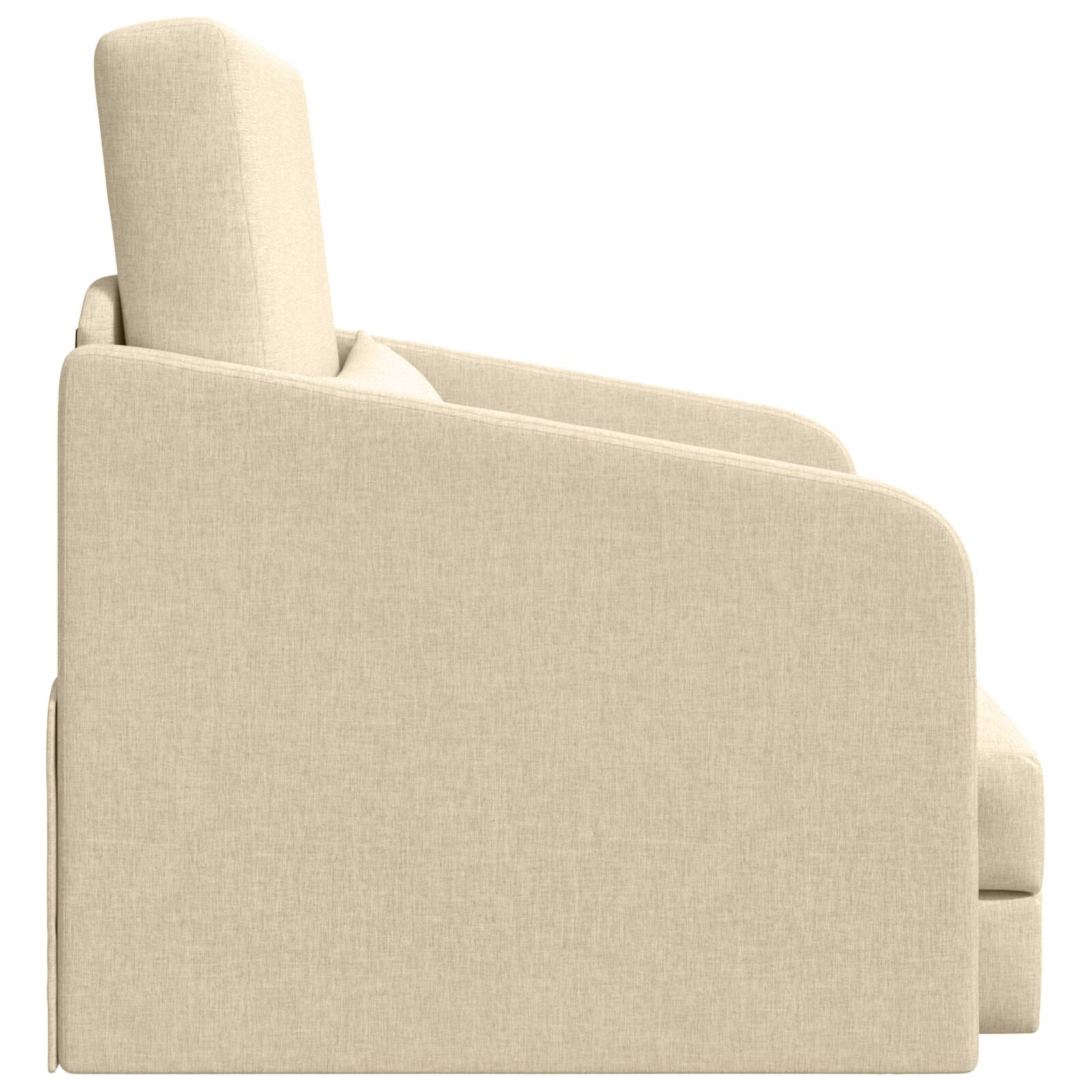 Sofá Cama  2 en 1 Crema 65x80x83 cm Tela V5630 Vetonek