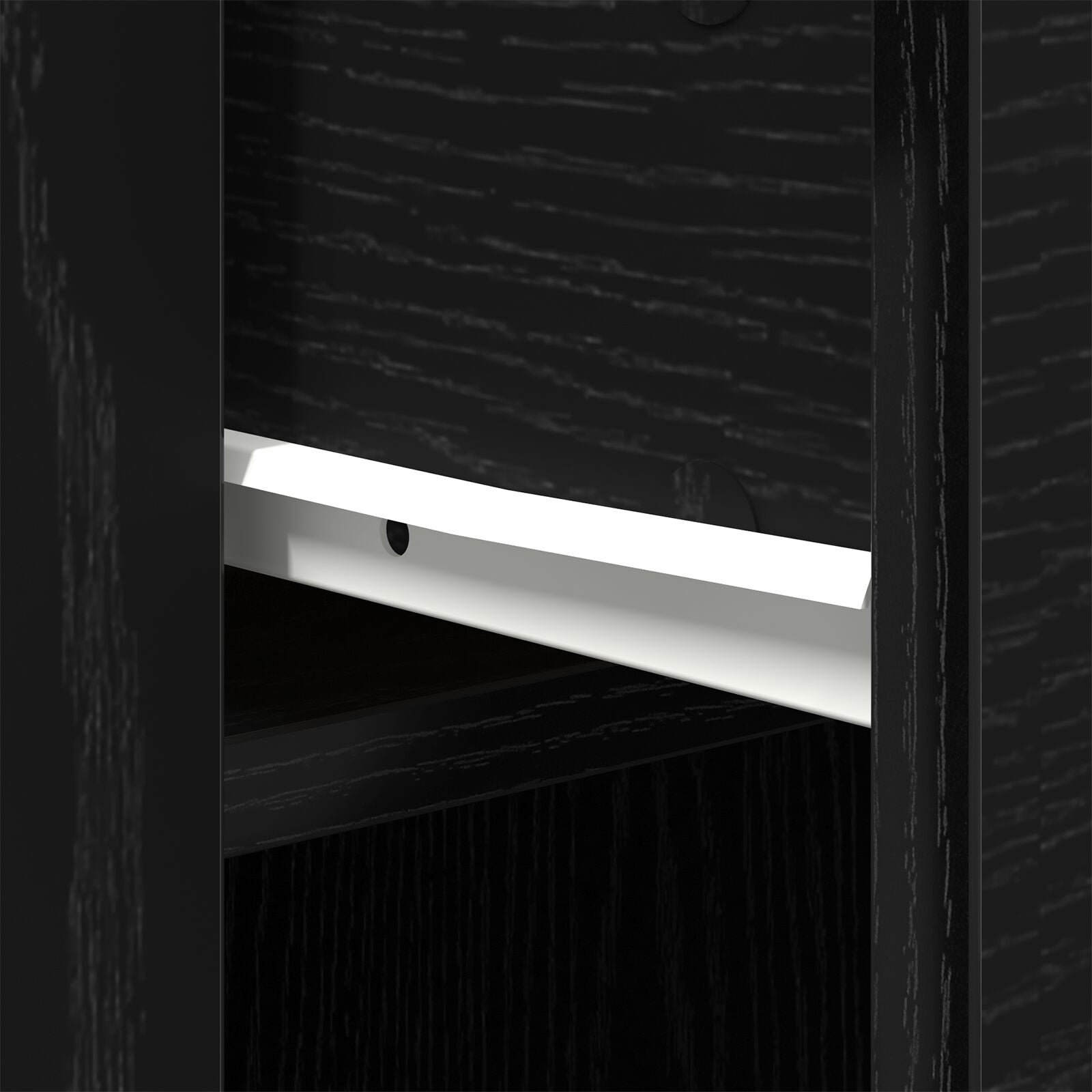 Bureau en chêne noir 100x49x75 cm Bois travaillé V2022 Vetonek