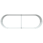 Huerto Elevado para el Jardín, Marrón, 240x80x44 cm, de Acero Galvanizado V3689 Vetonek
