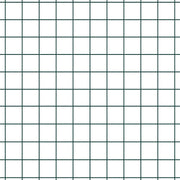 Cerca de Malla Soldada  con 13 Postes con Flange Verde 0.4x50 m de Acero V6209 Vetonek