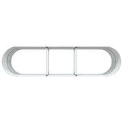 Huerto Elevado para Jardín Marrón 320x80x81 cm de Acero Galvanizado V3627 Vetonek