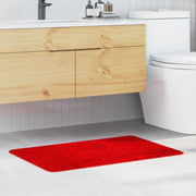 Tapis de bain rectangulaire rouge 60x90 cm en polypropylène antidérapant V9622 Vetonek