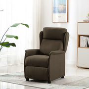 Brown Recliner 67.5x93.5x101.5 cm Fabric V2008 Vetonek