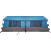 Camping Tent with Blue Windows 12 Persons Waterproof V5094 Vetonek