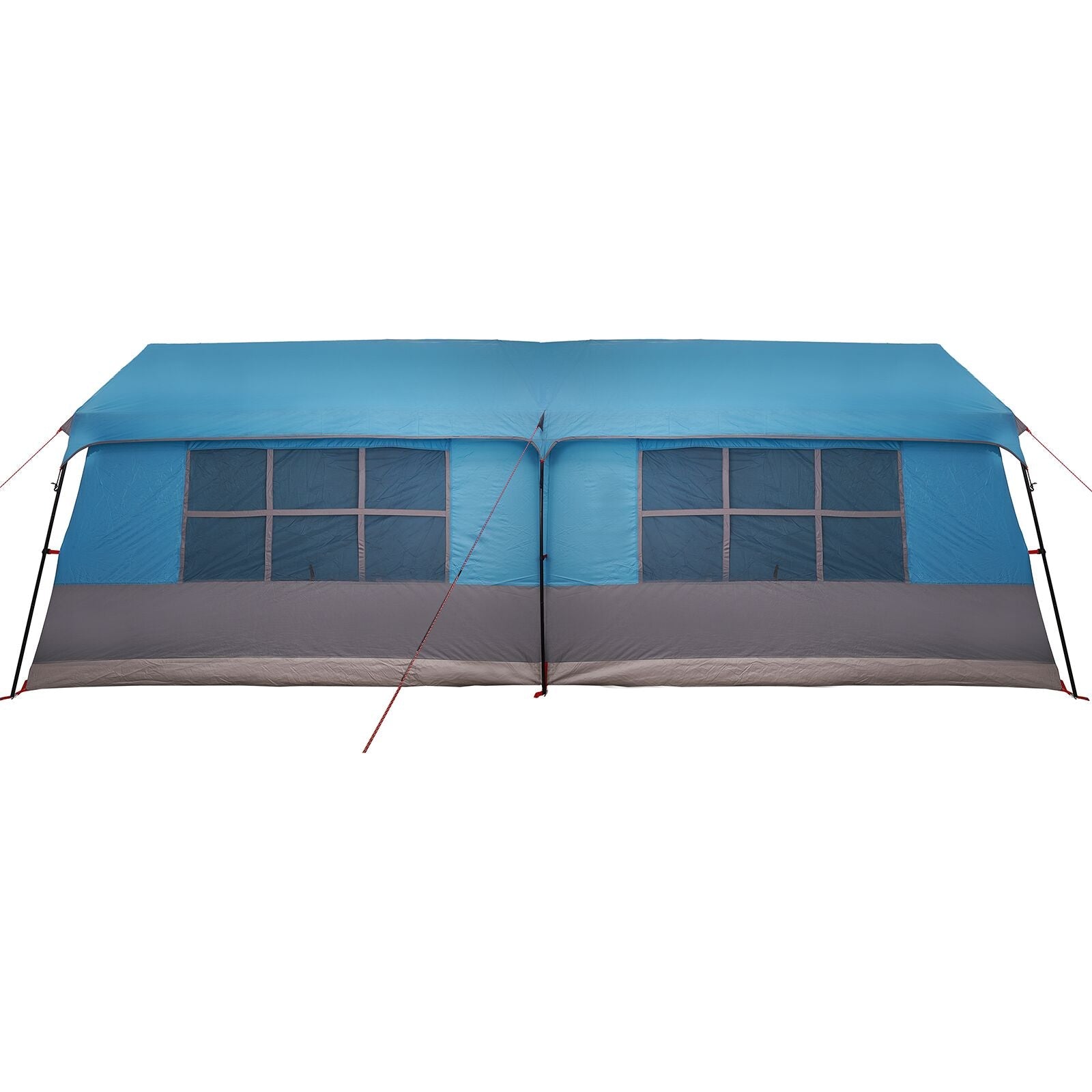 Camping Tent with Blue Windows 12 Persons Waterproof V5094 Vetonek