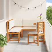 6-Piece Garden Dining Set with Solid Acacia Wood Cushions V2294 Vetonek