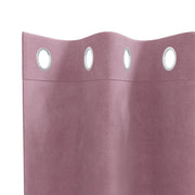 Blackout Curtains with Eyelets 2 pieces Light Pink Velvet V3334 Vetonek
