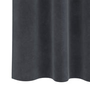 Blackout Curtains with Top Tape 2 pcs of Light Gray Velvet V3532 Vetonek