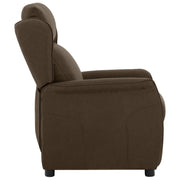 Brown Recliner 67.5x93.5x101.5 cm Fabric V2008 Vetonek