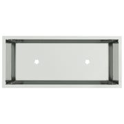 jardinera elevada 60x26x45 cm acero galvanizado V9760 Vetonek