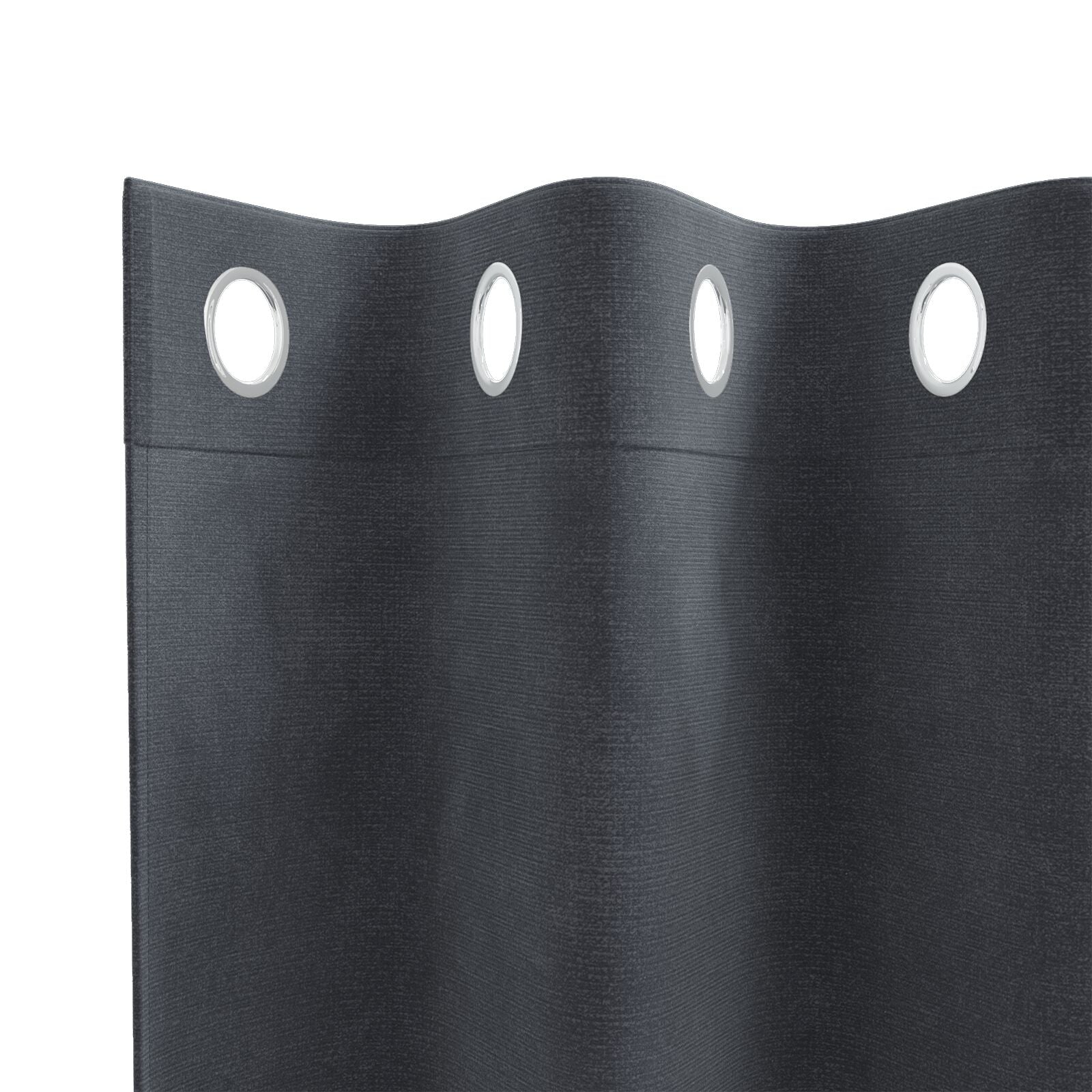 Blackout Curtains with Eyelets 2 units Light Gray Velvet V3488 Vetonek
