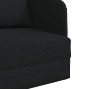 Sofá Cama Negro 2-en-1 65x80x83 cm V5593 Vetonek