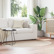 Alfombra  ""HUARTE"" de pelo corto, suave y lavable beige 120x170 cm V5273 Vetonek