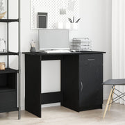 Bureau en chêne noir 100x50x76 cm Bois de qualité V8698 Vetonek