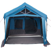 Camping Tent with Blue Windows for 10 Persons Waterproof V5063 Vetonek