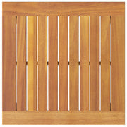 Mesa lateral 45x45x38 cm Madera maciza de Acacia V6555 Vetonek