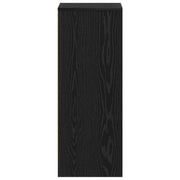 Zapatero Negro Roble 60x35x92 cm Madera V0837 Vetonek