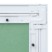 Panel de acceso con marco de aluminio y panel de yeso 250x500 mm V3197 Vetonek