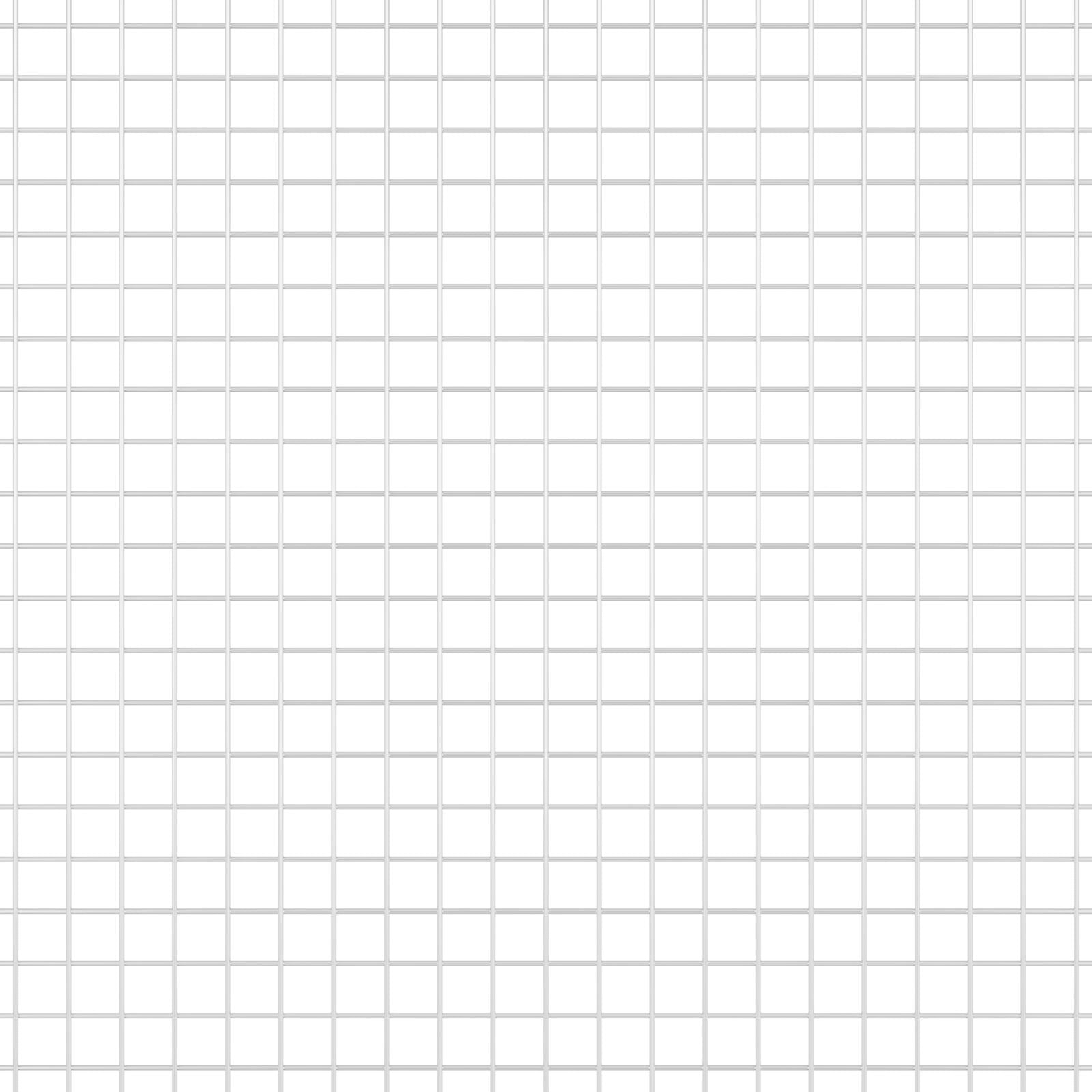 Cerca de Malla Soldada de  con 13 Postes Alabeados 1x50 m de Acero Galvanizado V5141 Vetonek