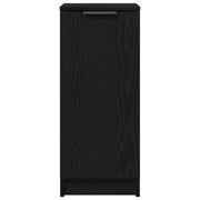 Zapatero Negro Roble 30x35x70 cm Madera V1766 Vetonek