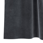 Blackout curtains with suspension ties 2 pcs Dark gray velvet V3280 Vetonek