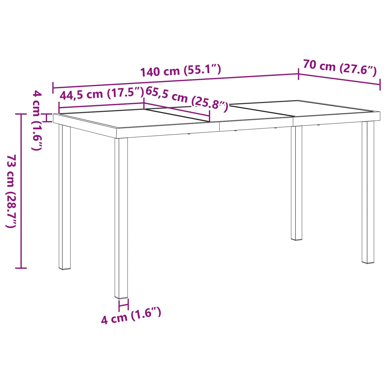 Conjunto de Comedor de Jardín  de 5 Piezas con Cojines Negro Poliratán V0084 Vetonek