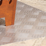 Assiettes antidérapantes en aluminium 2 unités 90x40 cm V7448 Vetonek