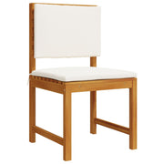 4-Piece Solid Acacia Wood Garden Dining Set V2256 Vetonek