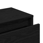 Set di mobili da ingresso in multistrato di rovere nero V5103 Vetonek