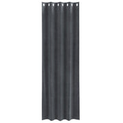 Blackout Curtains with Eyelets 2 units Light Gray Velvet V3488 Vetonek