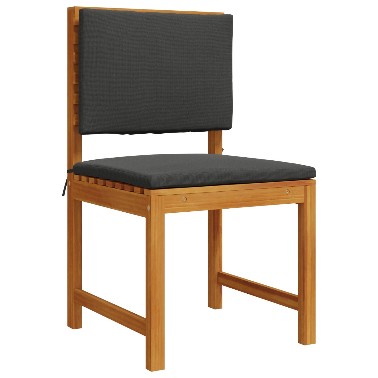 4 Piece Garden Dining Set with Solid Acacia Wood Cushions V2263 Vetonek