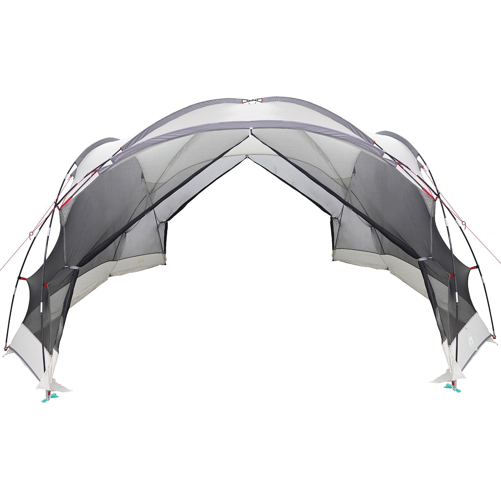 Camping Mosquito Net with Doors Gray for 8 People Waterproof V5049 Vetonek