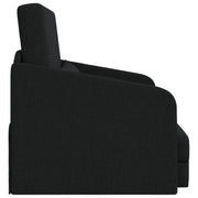 Sofá Cama Negro 2-en-1 65x80x83 cm V5593 Vetonek
