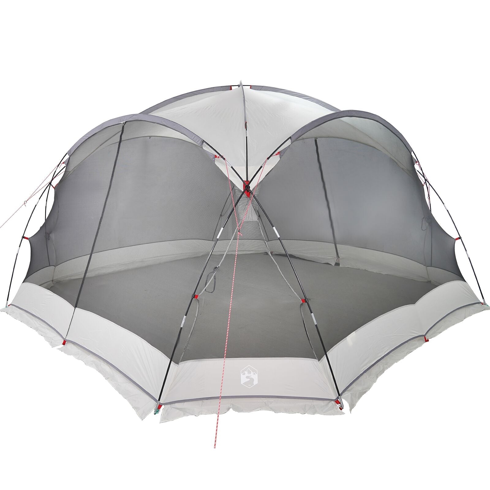 Camping Mosquito Net with Doors Gray for 8 People Waterproof V5049 Vetonek