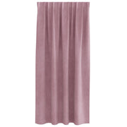 Blackout Curtains with Top Tape 2 Pieces Dark Pink Velvet V3358 Vetonek